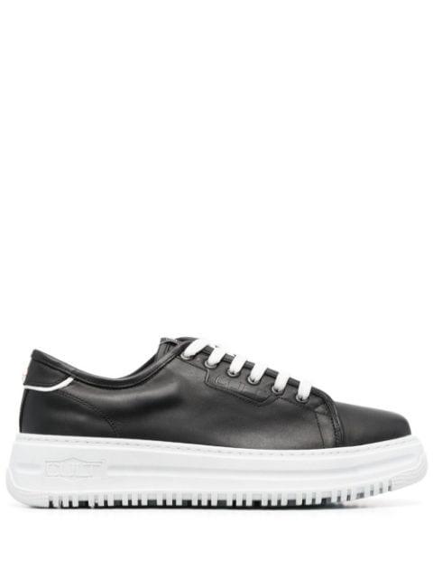 chunky-soled leather sneakers by CULT