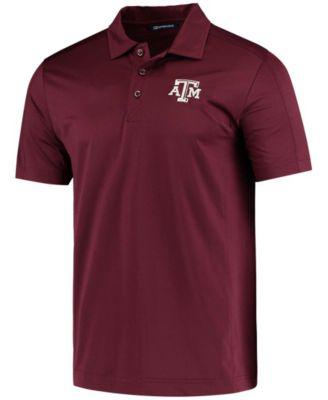 Men's Maroon Texas A M Aggies Dry Tec Prospect Polo by CUTTER&BUCK