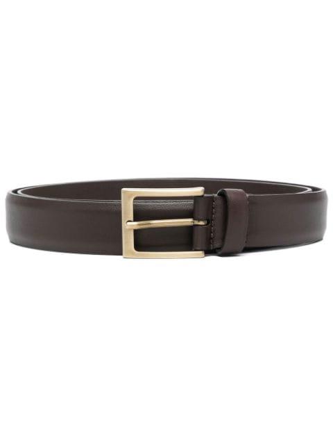 Classic leather belt by D4.0
