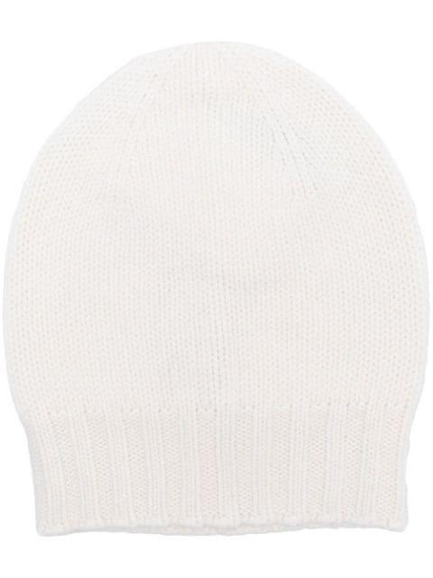 purl-knit cashmere beanie by D4.0