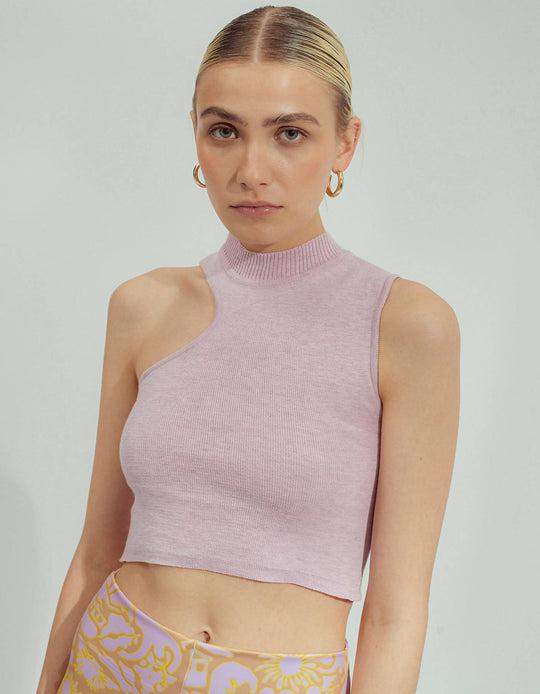 Whiz Knit Top - Rose by DAIGE