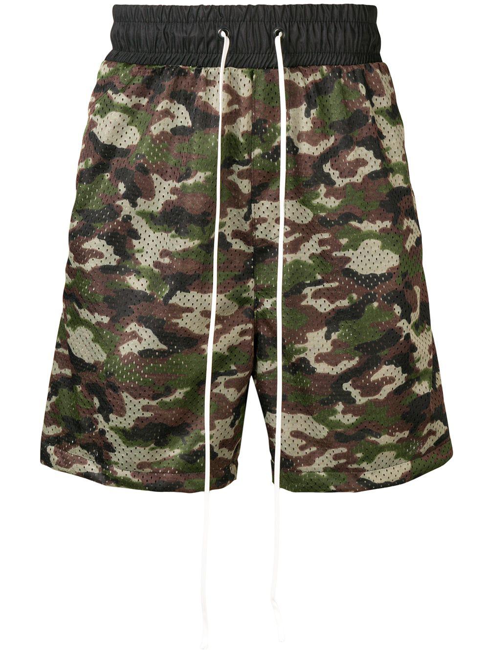 camouflage print shorts by DANIEL PATRICK