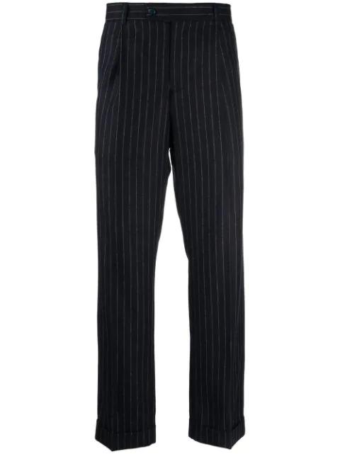 pinstripe tailored trousers by DANIELE ALESSANDRINI