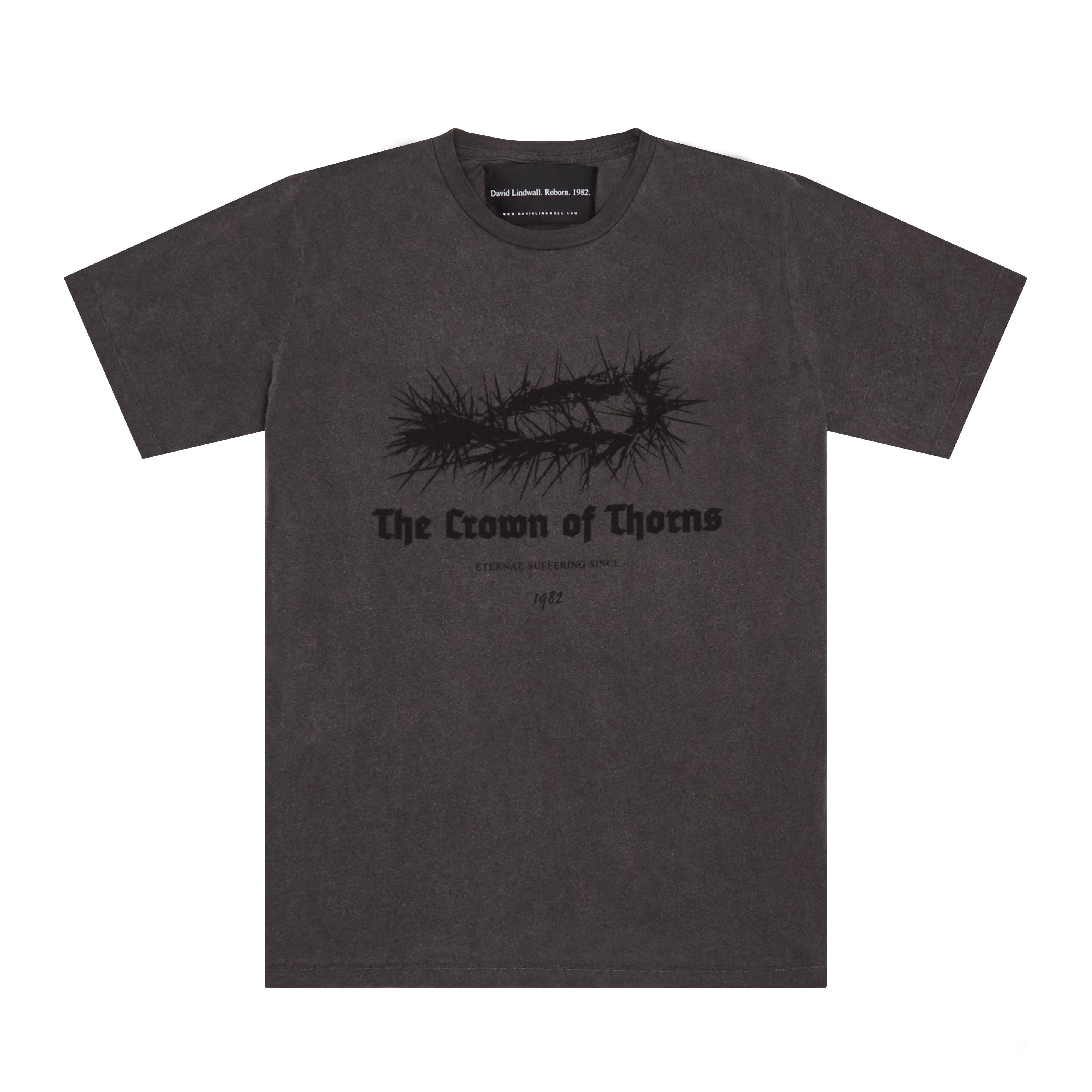 David Lindwall Crown of Thorns T-Shirt (Black) by DAVID LINDWALL