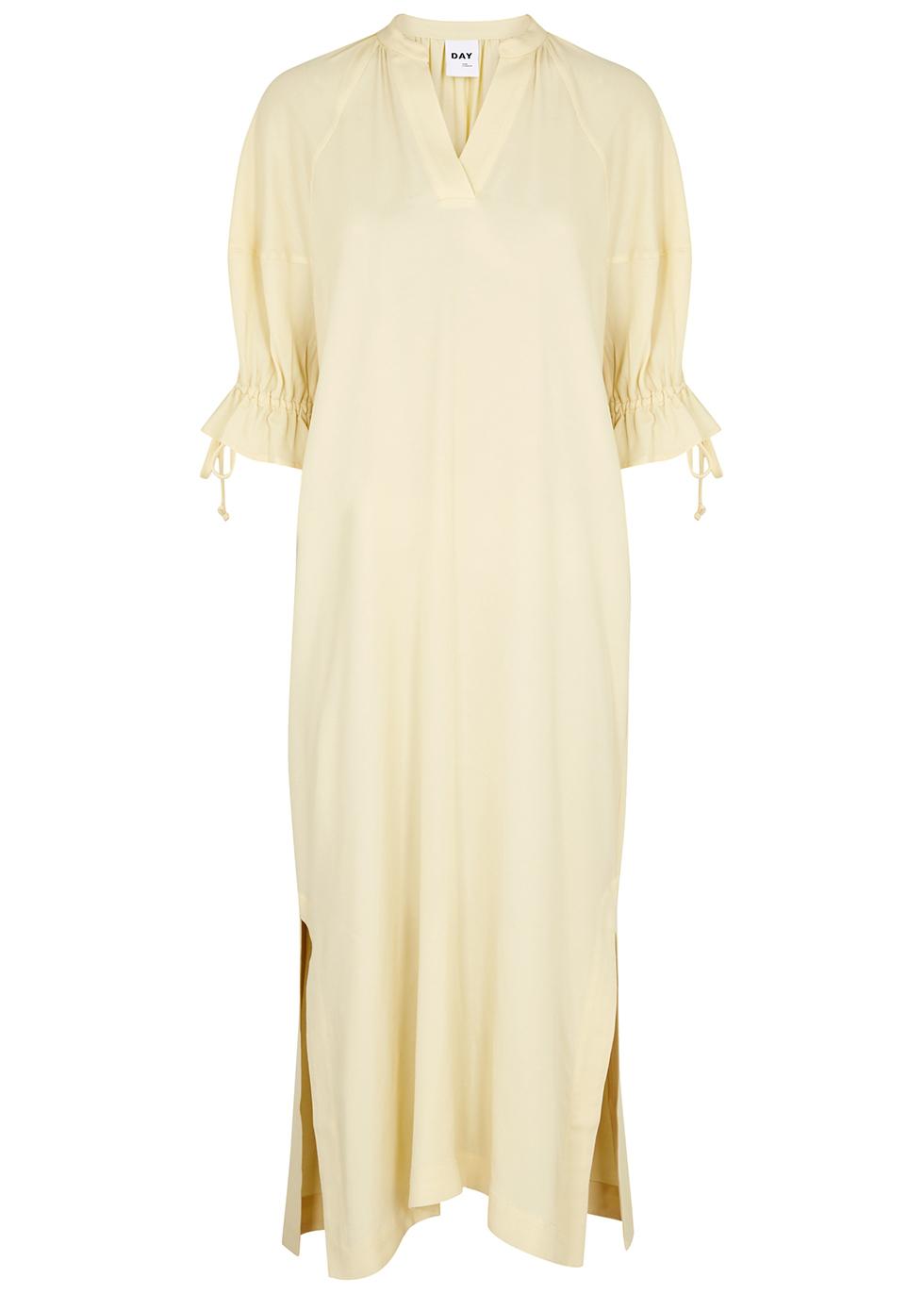Charlotte cream midi dress by DAY BIRGER ET MIKKELSEN