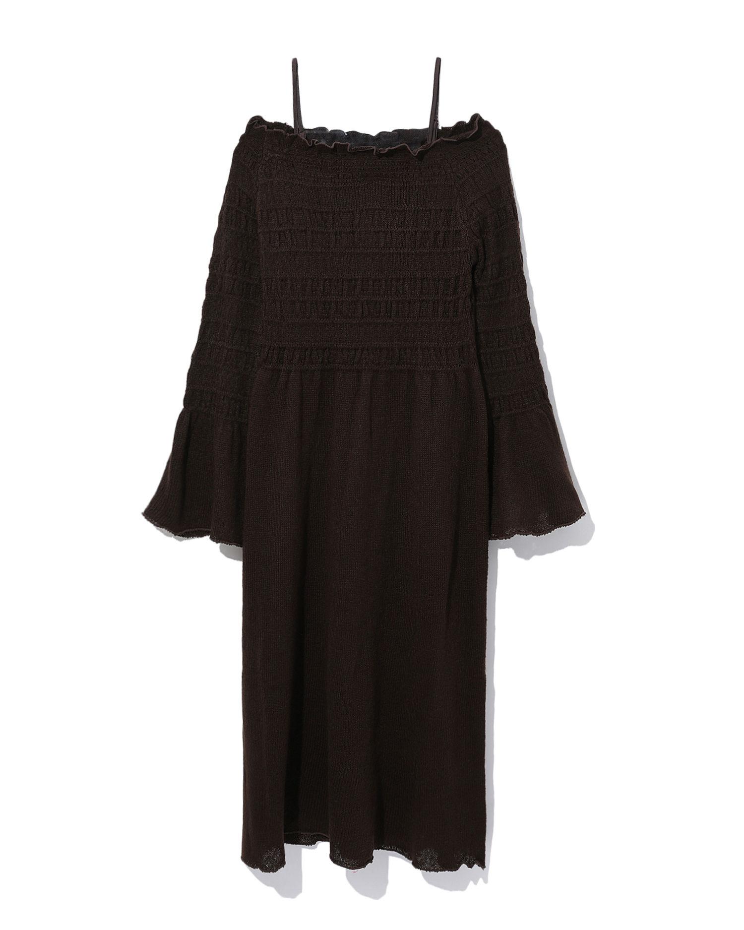 Two-piece knit dress by DAZZLIN
