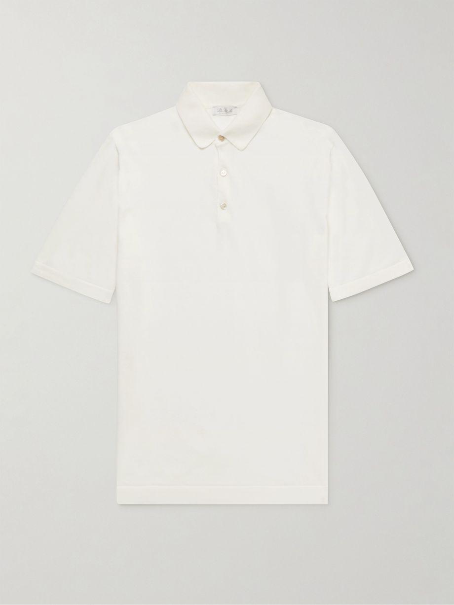 Cotton-Jersey Polo Shirt by DE PETRILLO