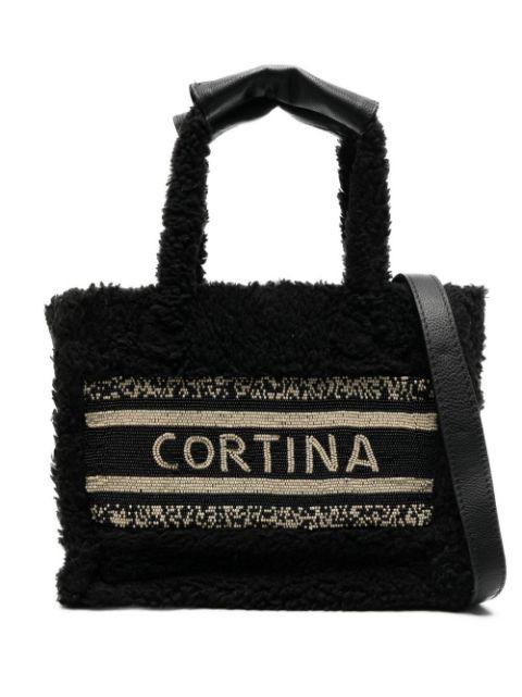 Cortina beaded tote by DE SIENA SHOES