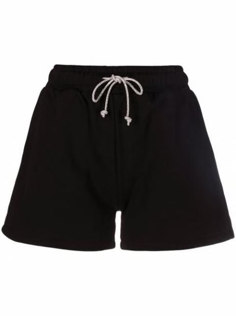 crystal-embellished drawstring-fastening shorts by DEA