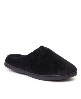 Women's Darcy Velour Clog With Quilted Cuff Slippers by DEARFOAMS