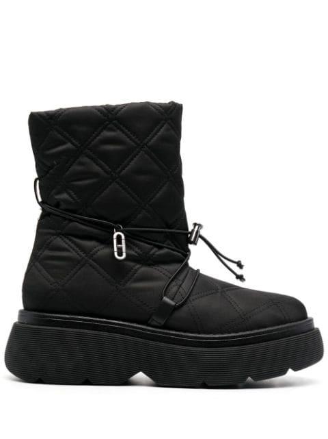 lace-up snow boots by DEE OCLEPPO