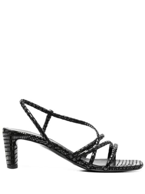 strappy 60mm heel sandals by DEL CARLO