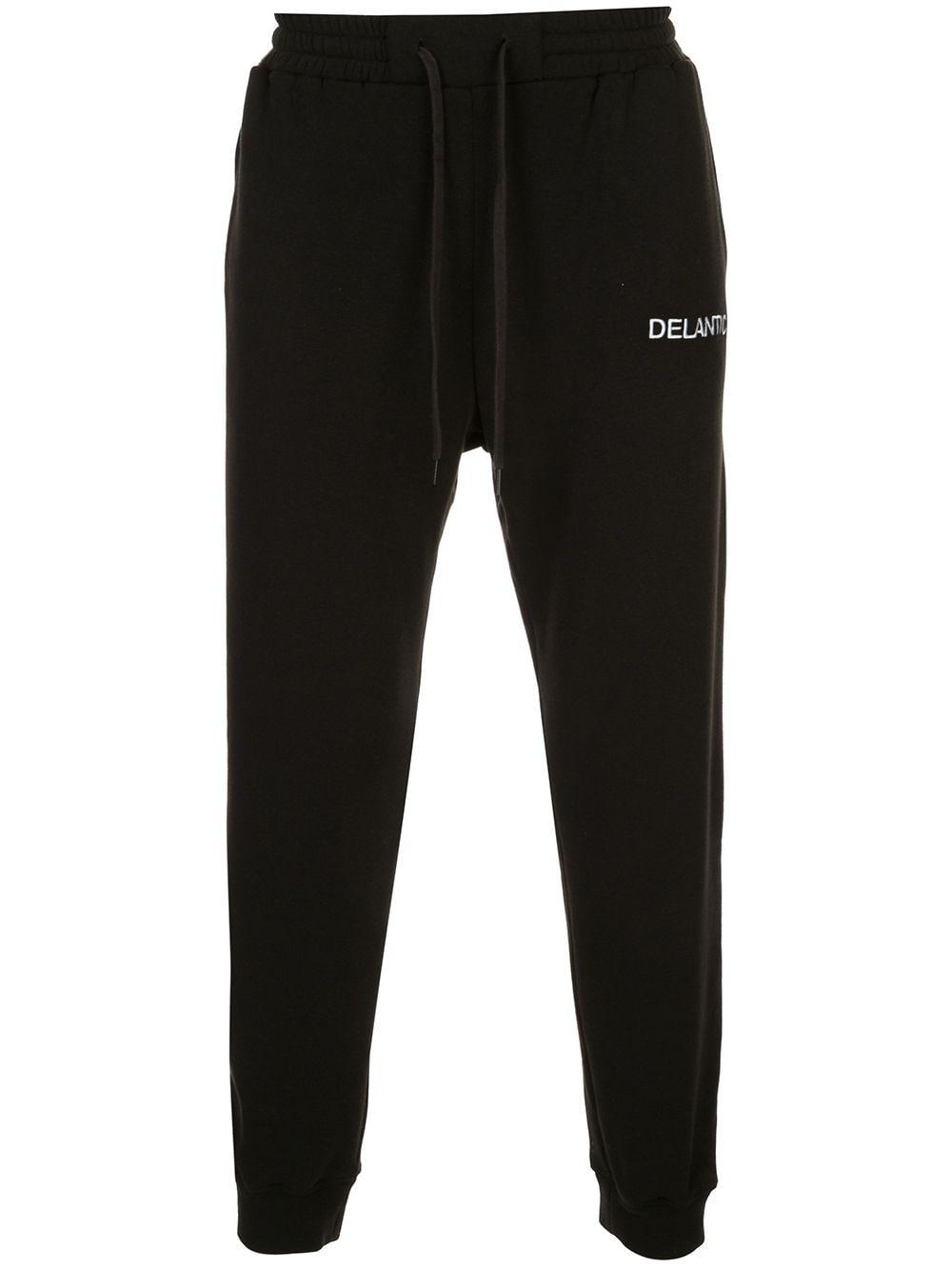 logo embroidered trackpants by DELANTIC