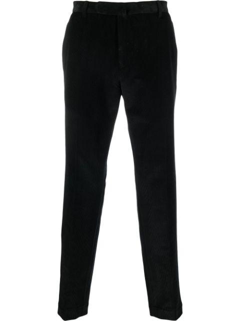 straight-leg corduroy trousers by DELL'OGLIO