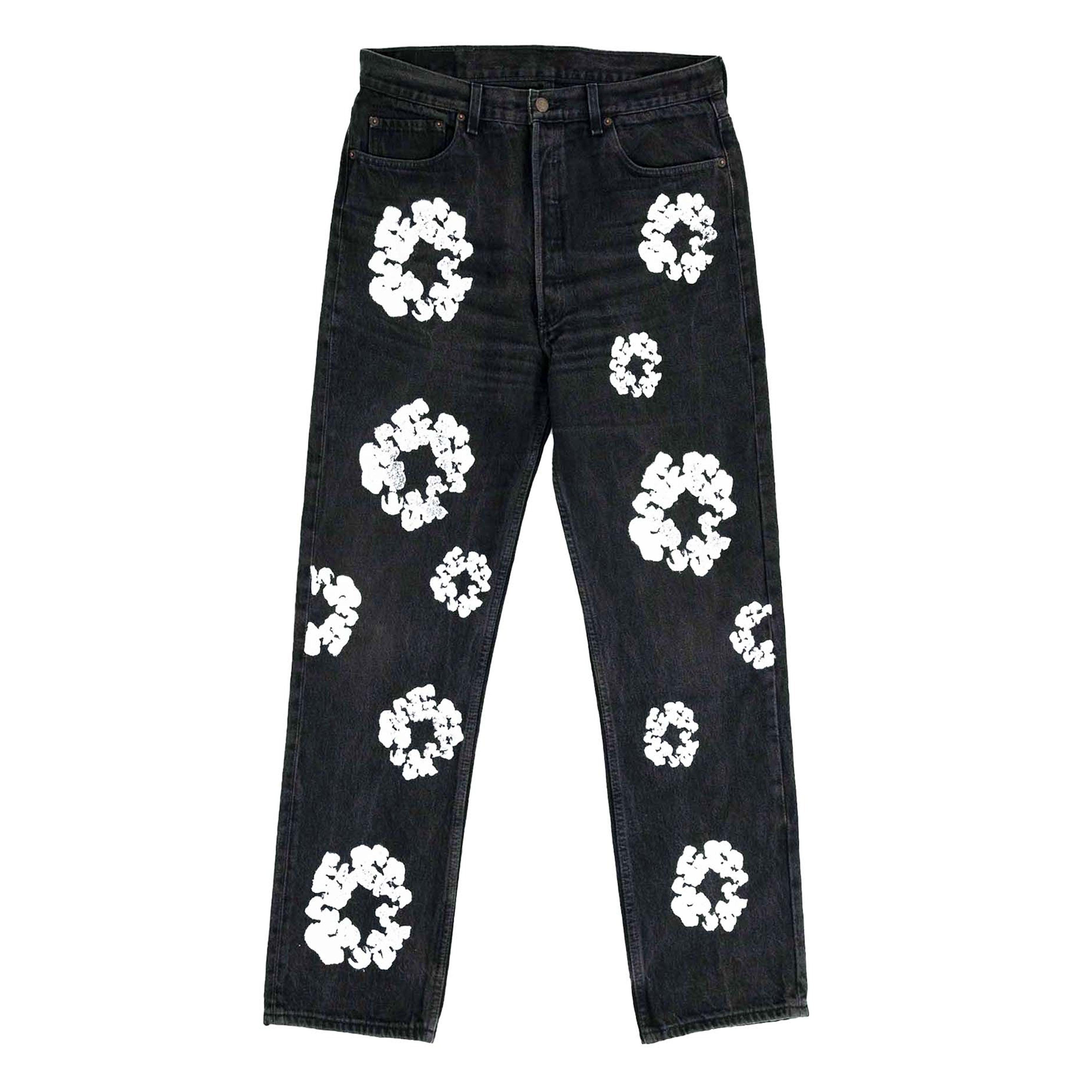 Denim Tears x Stüssy x Our Legacy Levi's 501 Jeans (Black) by