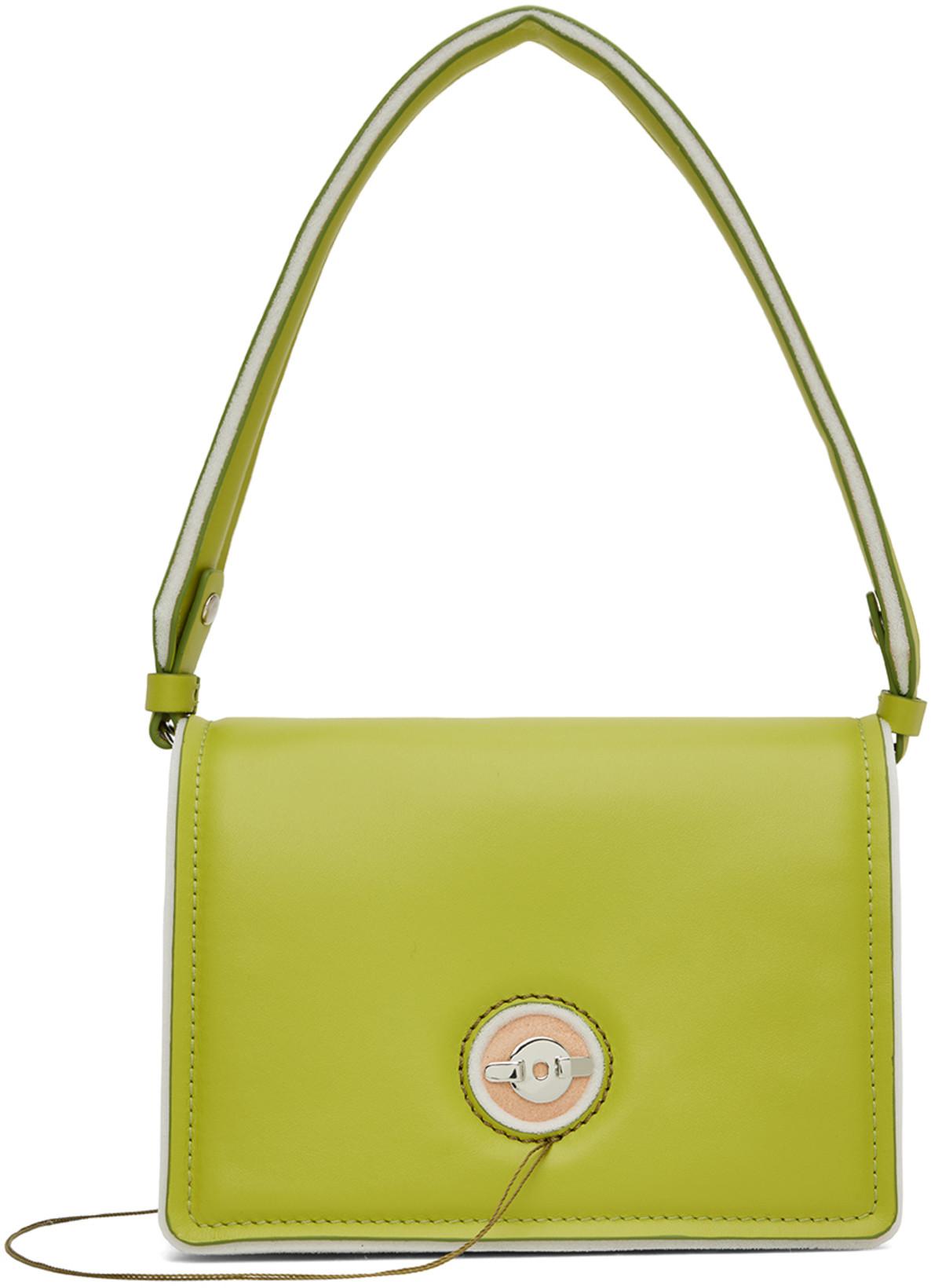 SSENSE Exclusive Green Mirim Bag by DENTRO