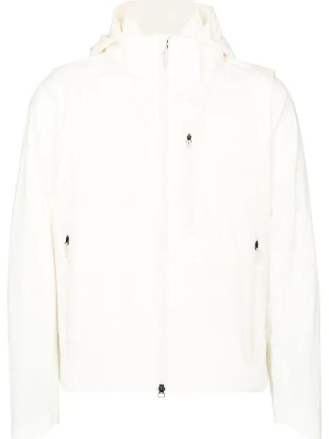 Primeflex detachable-sleeve hoodied jacket by DESCENTE ALLTERRAIN
