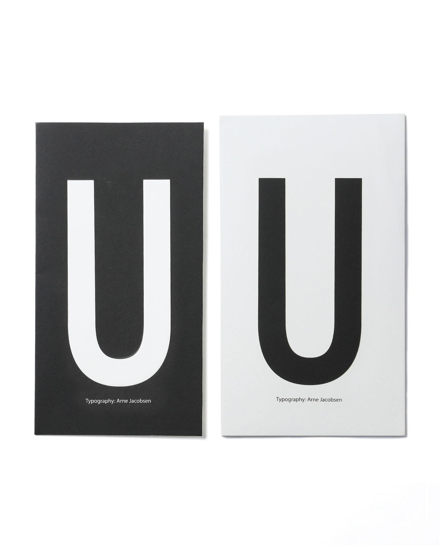 Personal card set U by DESIGN LETTERS