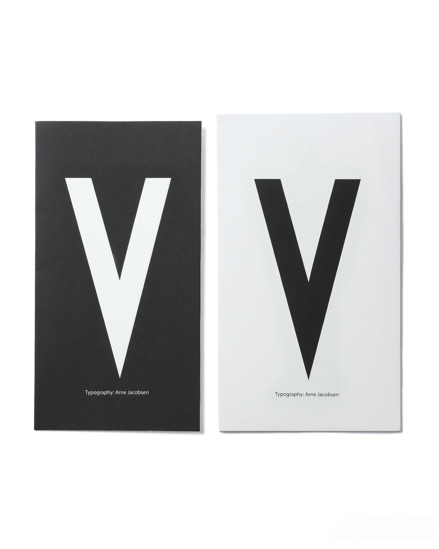 Personal card set V by DESIGN LETTERS