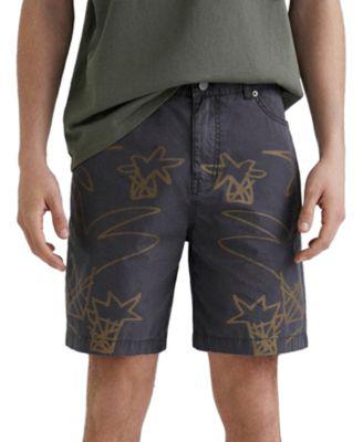 Men's Palm Tree-Print Shorts by DESIGUAL