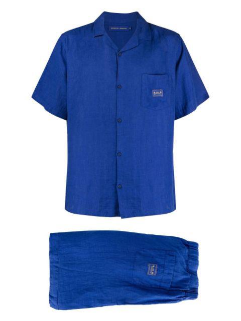 Lazuli Cuban pyjama-set by DESMOND&DEMPSEY
