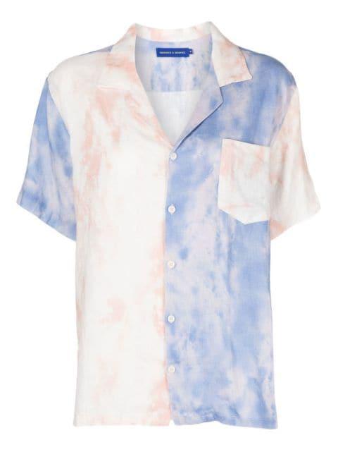 cuban-collar pajama shirt by DESMOND&DEMPSEY