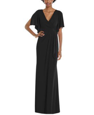 Women's Split-Sleeve Gown by DESSY COLLECTION