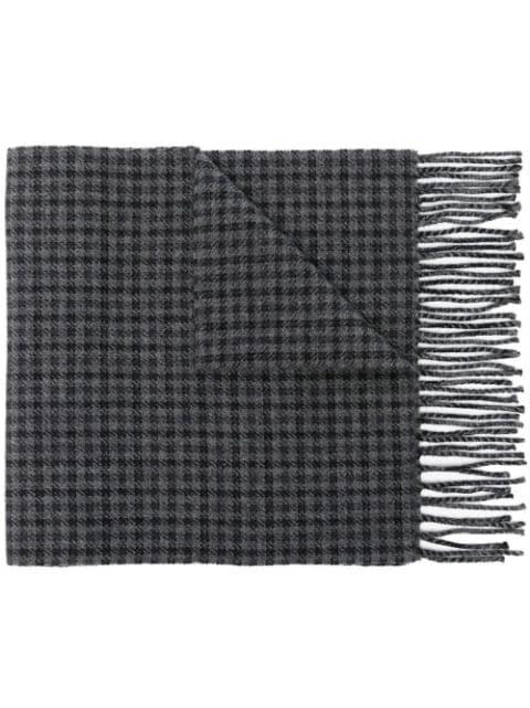 houndstooth knit scarf by DESTIN