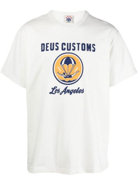 graphic-print recycled cotton T-shirt by DEUS EX MACHINA