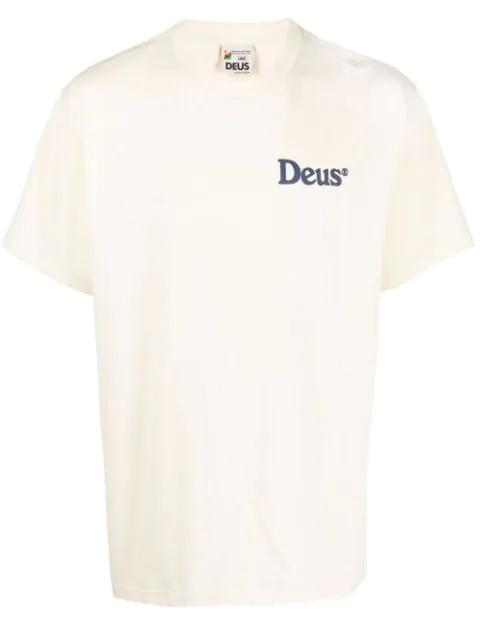 logo print T-shirt by DEUS EX MACHINA