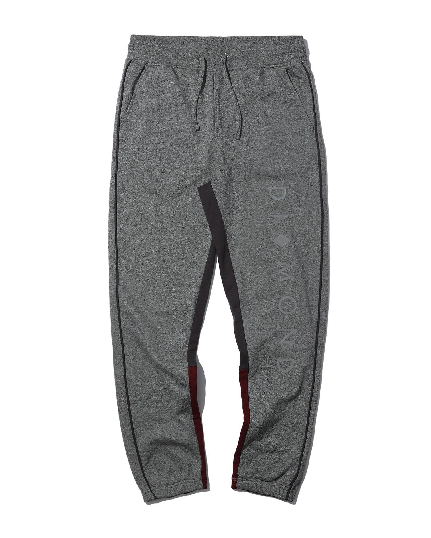 Logo piped sweatpants by DIAMOND SUPPLY CO.