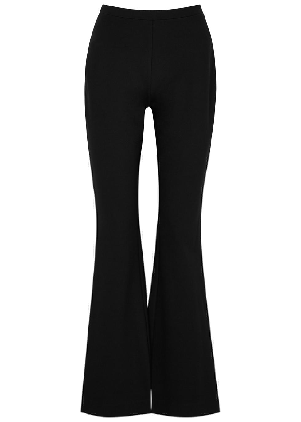 Gregory flared jersey trousers by DIANE VON FURSTENBERG