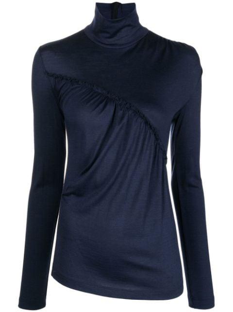 high-neck long-sleeve top by DICE KAYEK