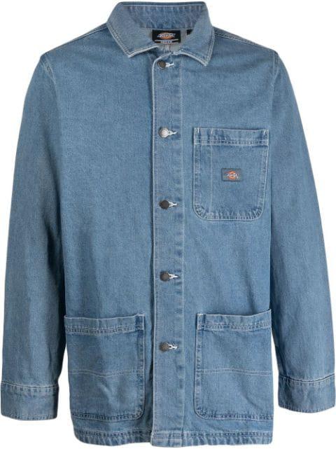 cotton-denim jacket by DICKIES CONSTRUCT