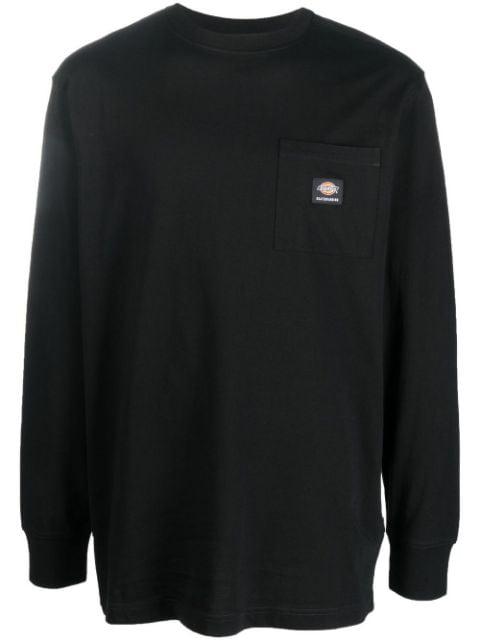 logo-patch long-sleeve sweatshirt by DICKIES CONSTRUCT