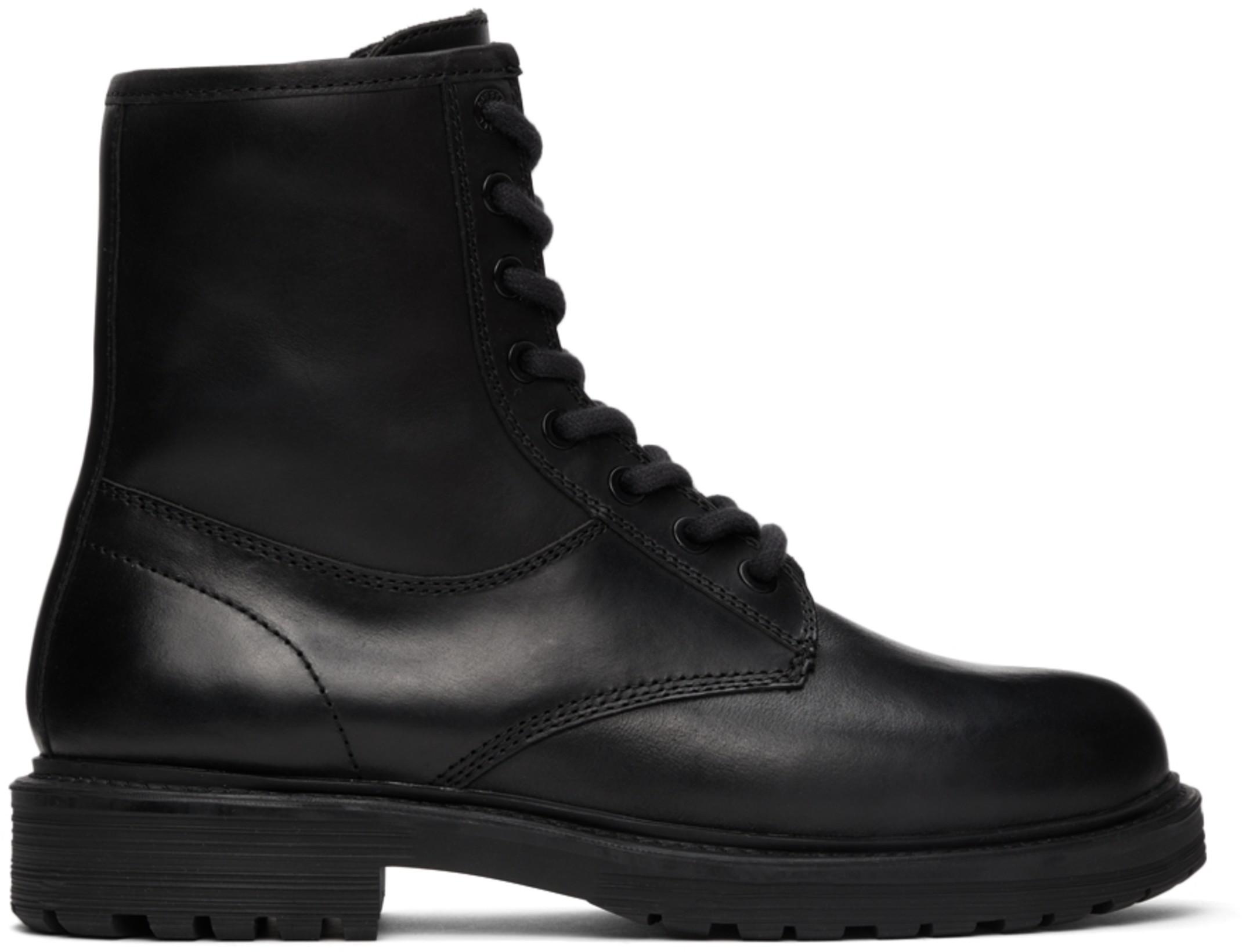 Black Konba Boots by DIESEL | jellibeans