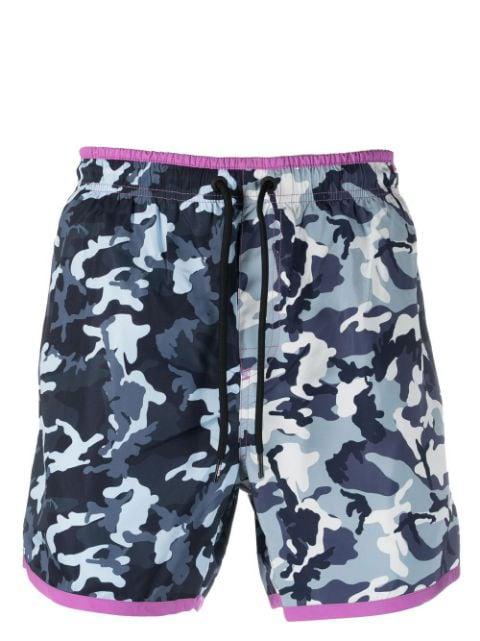 camouflage-pint swim shorts by DIESEL