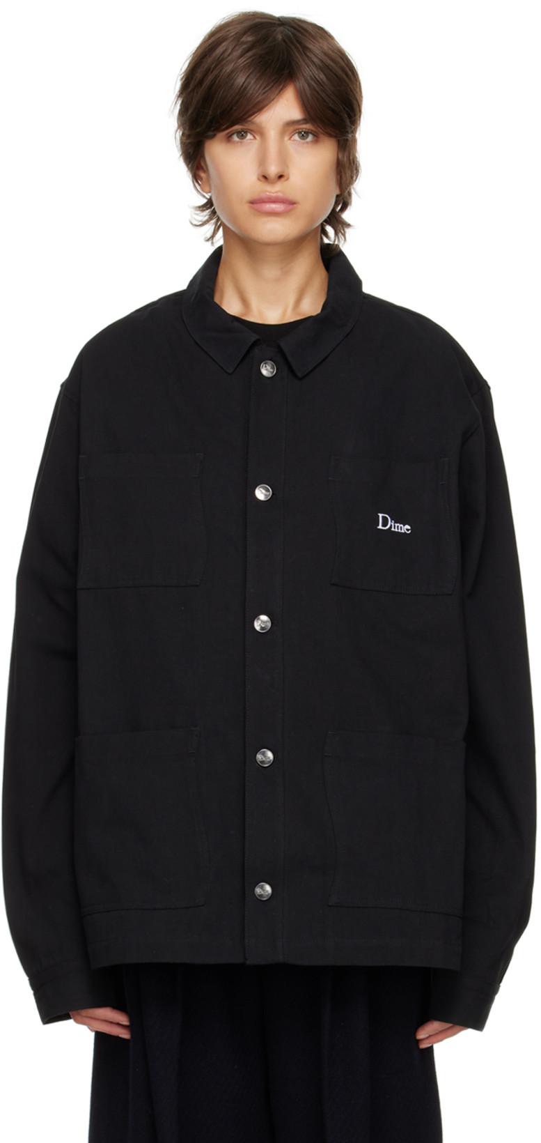 Black Chore Jacket by DIME