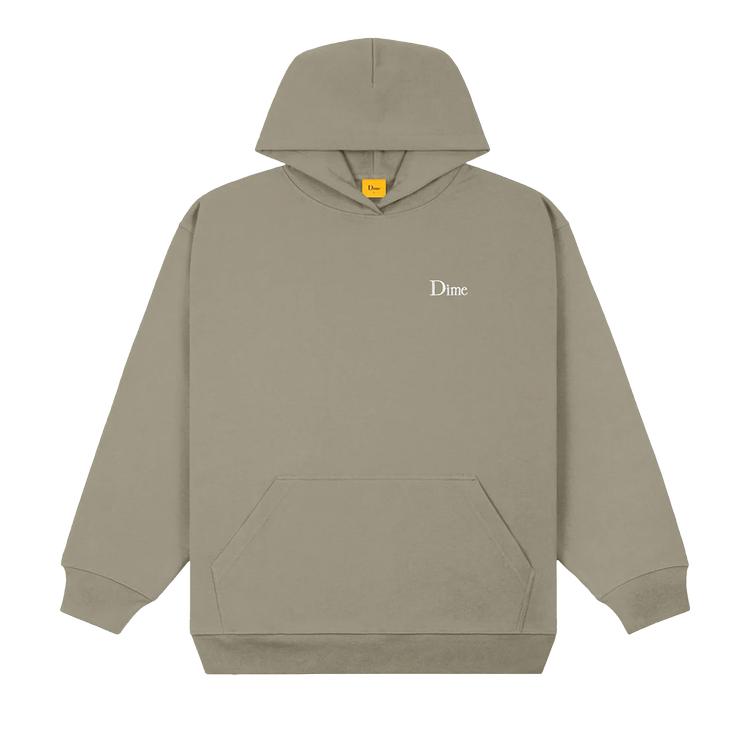 Dime Classic Small Logo Hoodie 'Gravel' by DIME