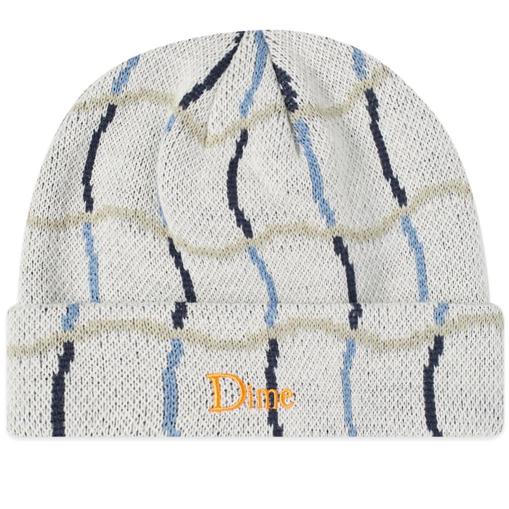 dime DIME WAVE WAVE CHECKERED BEANIEビーニー