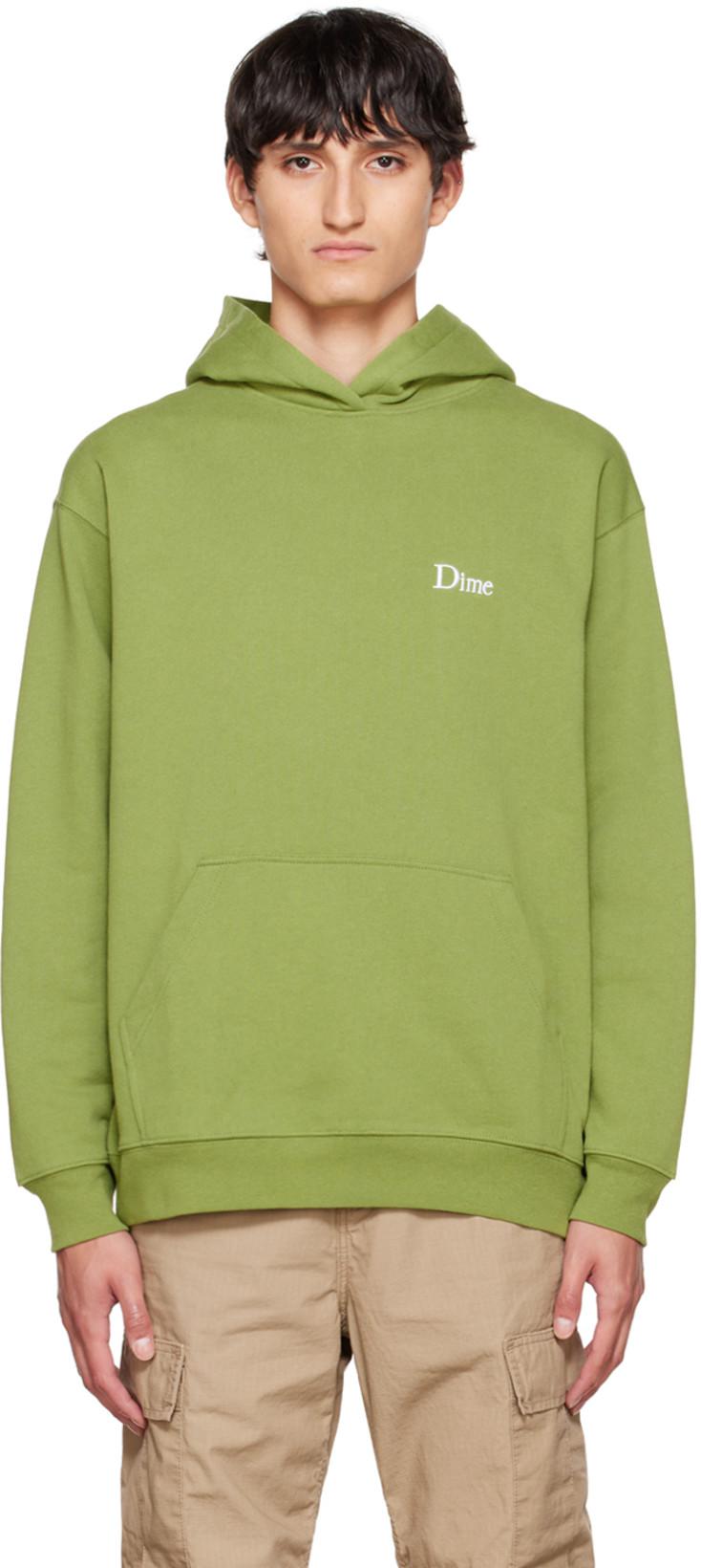 Green Classic Hoodie by DIME