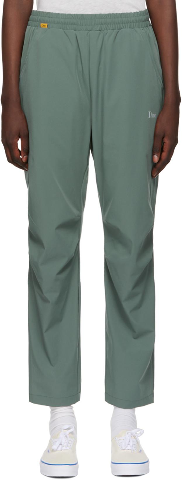 Green Classic Sports Trousers by DIME