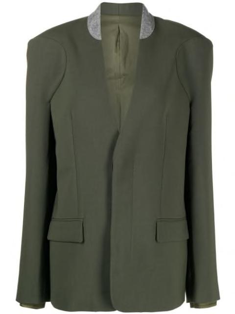 Shift Cap single-breasted blazer by DION LEE