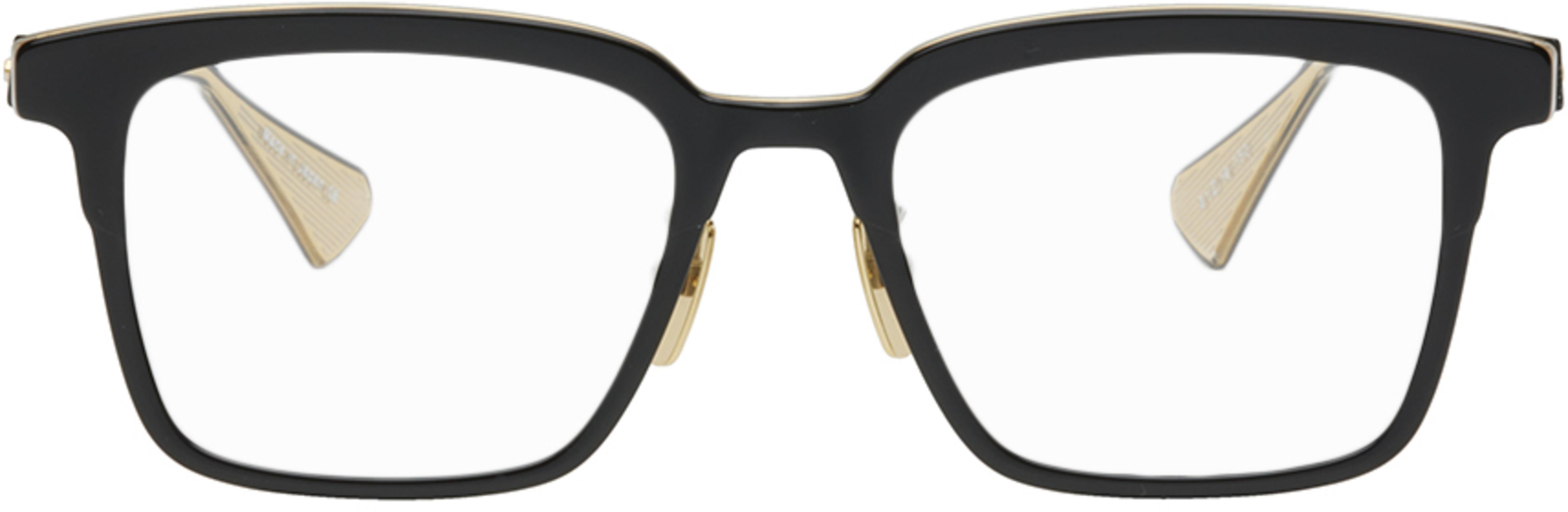 Black & Gold Polymath Glasses by DITA
