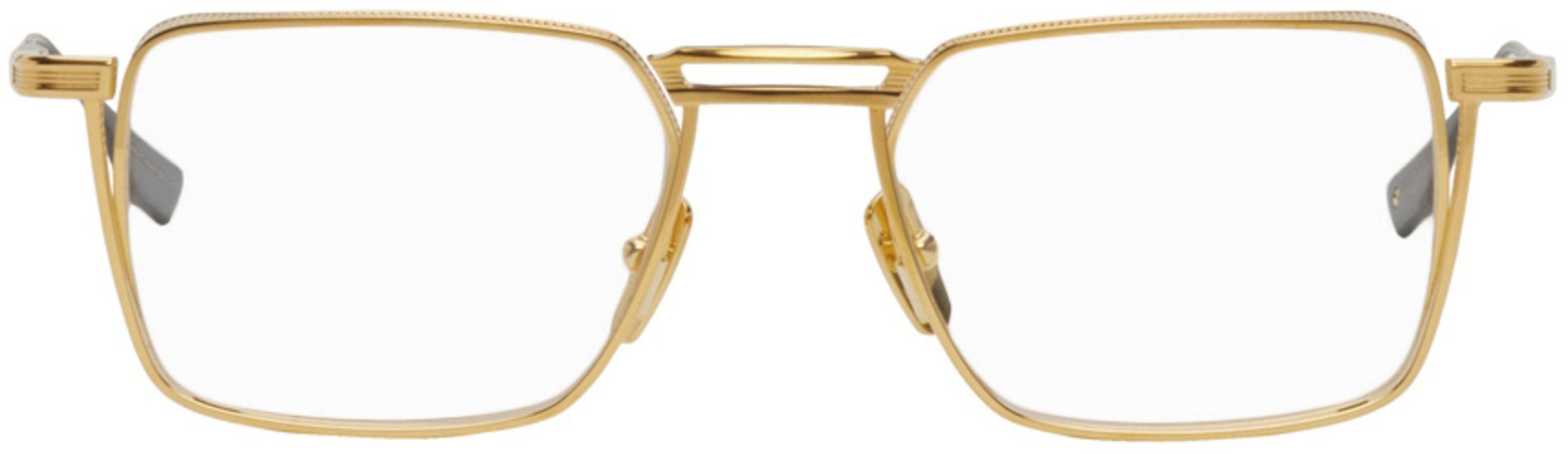 Gold Lindstrum Glasses by DITA