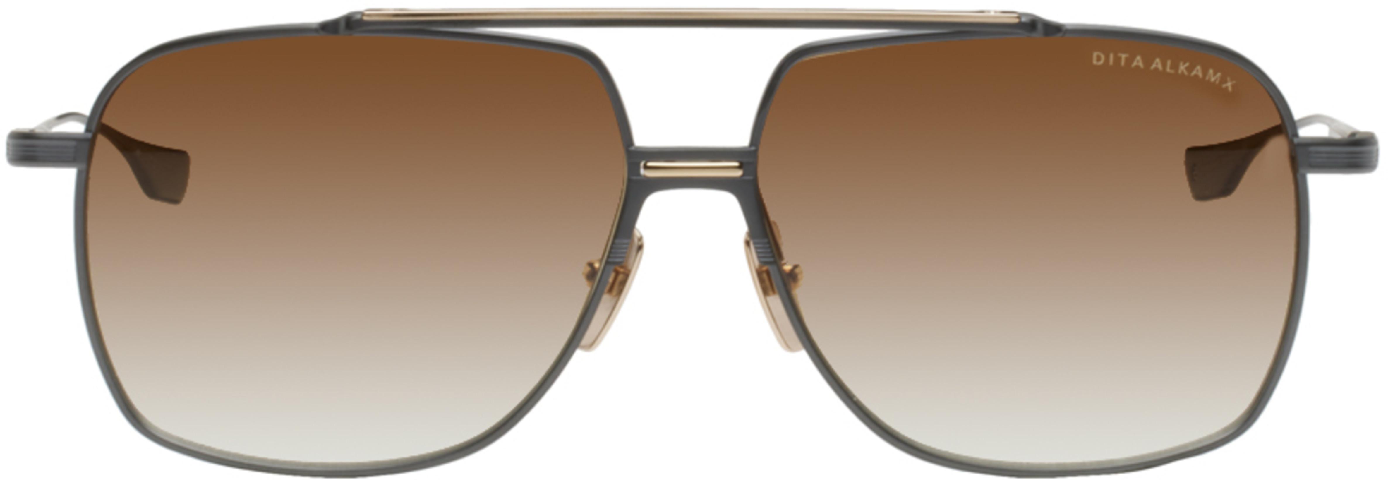 Gray & Gold Alkamx Sunglasses by DITA