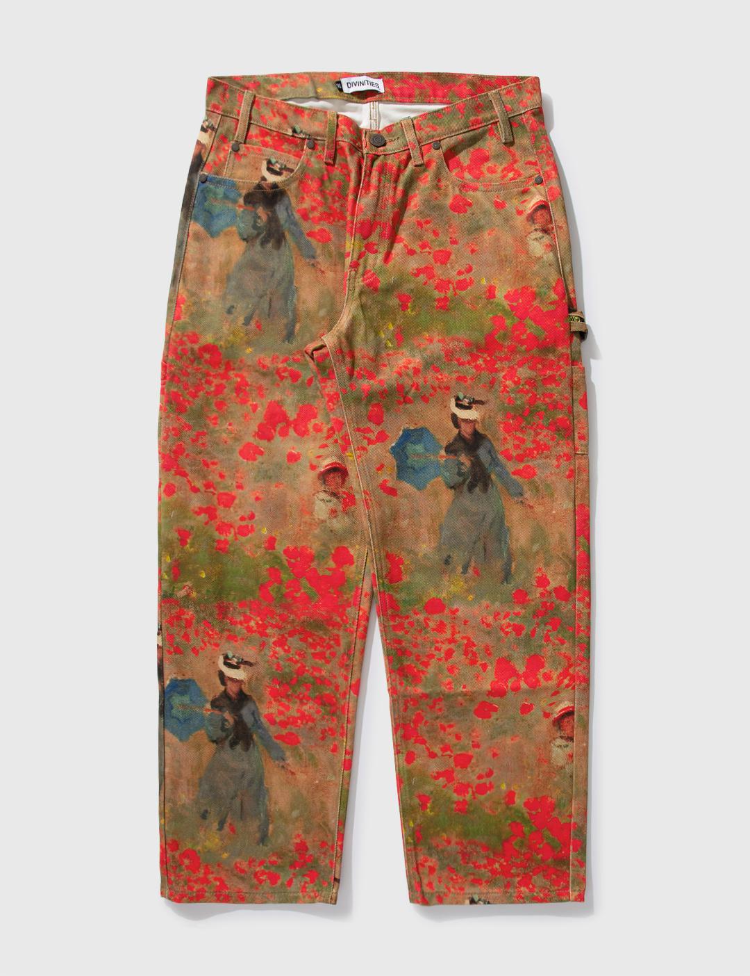 Poppies Denim Painter Jeans by DIVINITIES