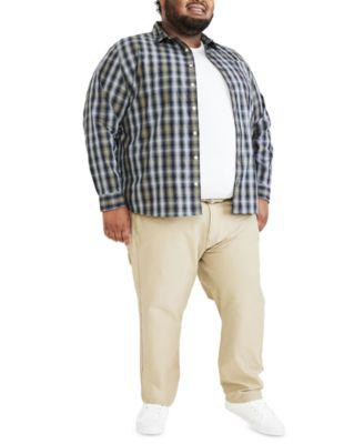 Men's Big & Tall Straight-Fit Jean Cut Pants by DOCKERS