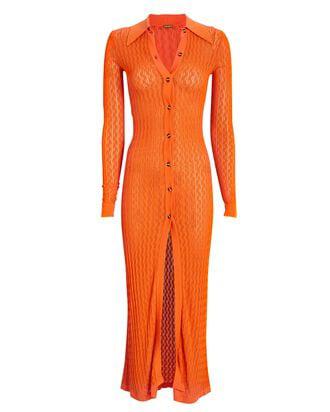 Tory Knit Polo Midi Dress by DODO BAR OR