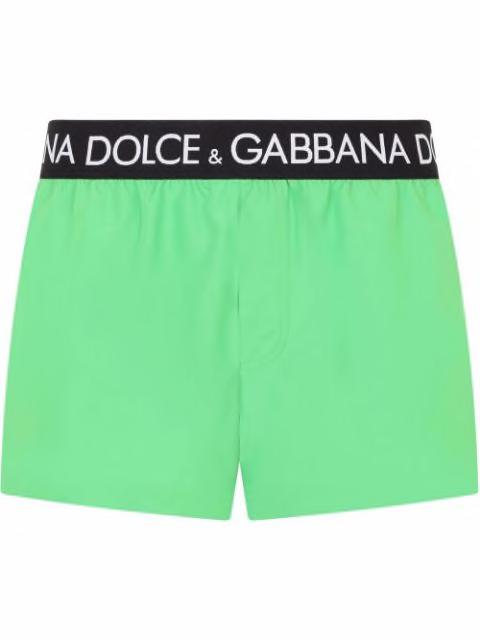 Dolce & Gabbana Homme Vêtements Sous-vêtements Culottes & Bas Shortys Boxer de bain court à imprimé léopard male 2 Mode de Plage 